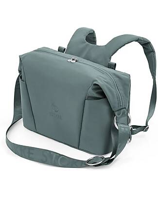 Stokke Borsa Cambio Xplory X 2 in 1 - Cool Teal - Materiale Riciclato Zaini Fasciatoio