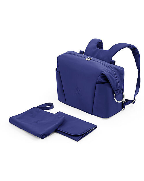 Stokke Borsa Cambio Xplory X 2 in 1 - Royal Blue - Materiale Riciclato Zaini Fasciatoio