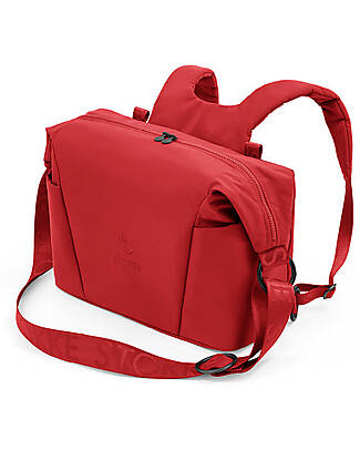 Stokke Borsa Cambio Xplory X 2 in 1 - Ruby Red - Materiale Riciclato Zaini Fasciatoio