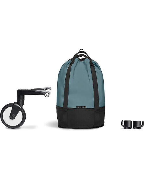 Stokke Borsa su Ruote per Passeggino YOYO3 - Acqua Borsa Porta Passeggino