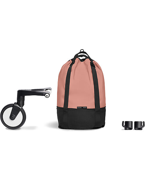 Stokke Borsa su Ruote per Passeggino YOYO3 - Ginger Borsa Porta Passeggino
