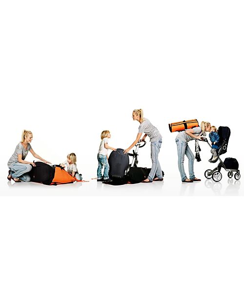 Stokke Borsone Portapasseggino Prampack - Ideale per Viaggiare Borsa Porta Passeggino