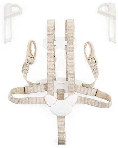 Stokke Cintura di Sicurezza per Sedia Evolutiva Tripp Trapp - Beige Accessori per Seggioloni