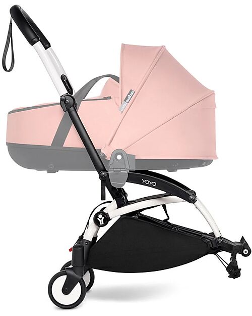 Stokke Connect - Bianco - Trasforma il Passeggino YOYO3 in Fratellare! Passeggini Trio e Duo