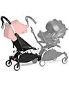 Stokke Connect - Bianco - Trasforma il Passeggino YOYO3 in Fratellare! Passeggini Trio e Duo