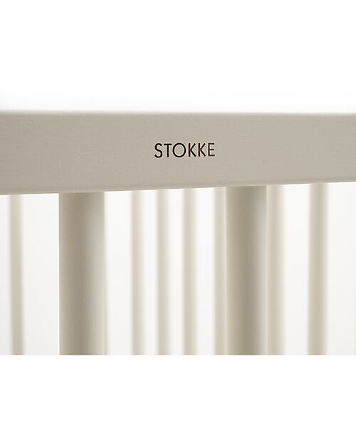 Stokke Culla Evolutiva Nighti Mini - Vanilla White - Legno di Faggio Lettini con Sbarre