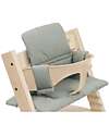 Stokke Cuscino per Sedia Evolutiva Tripp Trapp - Glacier Green - Cotone Bio Accessori per Seggioloni