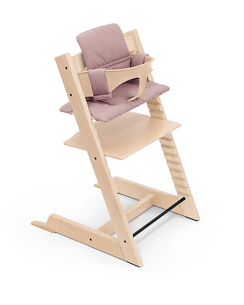 Stokke Cuscino per Sedia Evolutiva Tripp Trapp - Malva - Cotone Bio Accessori per Seggioloni