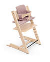 Stokke Cuscino per Sedia Evolutiva Tripp Trapp - Malva - Cotone Bio Accessori per Seggioloni