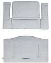 Stokke Cuscino per Sedia Evolutiva Tripp Trapp - Nordic Blue - Cotone Bio Accessori per Seggioloni