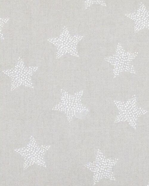 Stokke Cuscino per Sedia Evolutiva Tripp Trapp - Stelle Argentate - Cotone Bio Accessori per Seggioloni