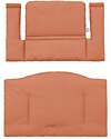 Stokke Cuscino per Sedia Evolutiva Tripp Trapp - Terracotta - Cotone Bio Accessori per Seggioloni