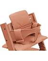 Stokke Cuscino per Sedia Evolutiva Tripp Trapp - Terracotta - Cotone Bio Accessori per Seggioloni