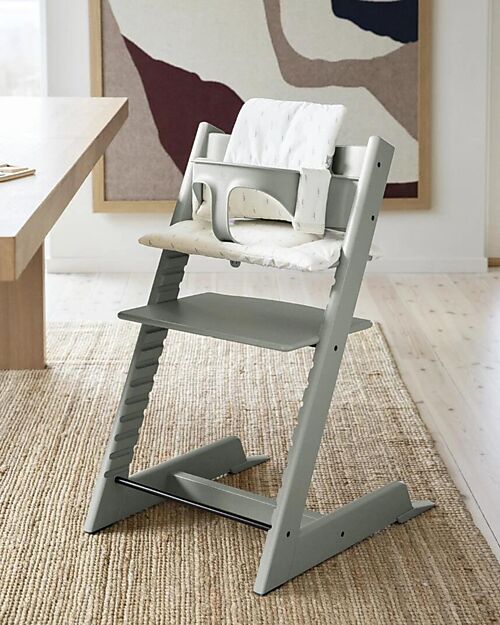 Stokke Cuscino per Sedia Evolutiva Tripp Trapp - Wheat Cream Cotone Bio Accessori per Seggioloni