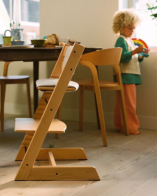 Stokke Cuscino per Sedia Evolutiva Tripp Trapp® - Antracite - 100% Materiale Riciclato Accessori per Seggioloni