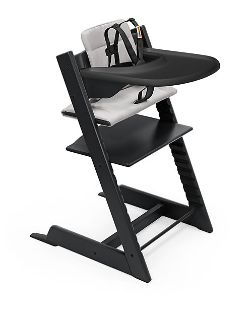 Stokke Cuscino per Sedia Evolutiva Tripp Trapp® - Antracite - 100% Materiale Riciclato Accessori per Seggioloni