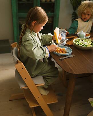 Stokke Cuscino per Sedia Evolutiva Tripp Trapp® - Antracite - 100% Materiale Riciclato Seggioloni Pappa