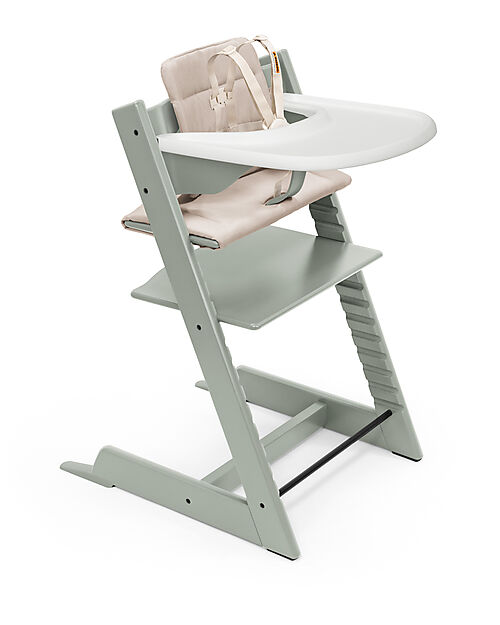 Stokke Cuscino per Sedia Evolutiva Tripp Trapp® - Beige - 100% Materiale Riciclato Accessori per Seggioloni