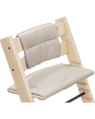 Stokke Cuscino per Sedia Evolutiva Tripp Trapp® - Beige - 100% Materiale Riciclato Accessori per Seggioloni