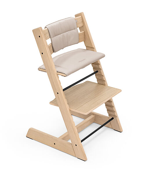 Stokke Cuscino per Sedia Evolutiva Tripp Trapp® - Beige - 100% Materiale Riciclato Seggioloni Pappa