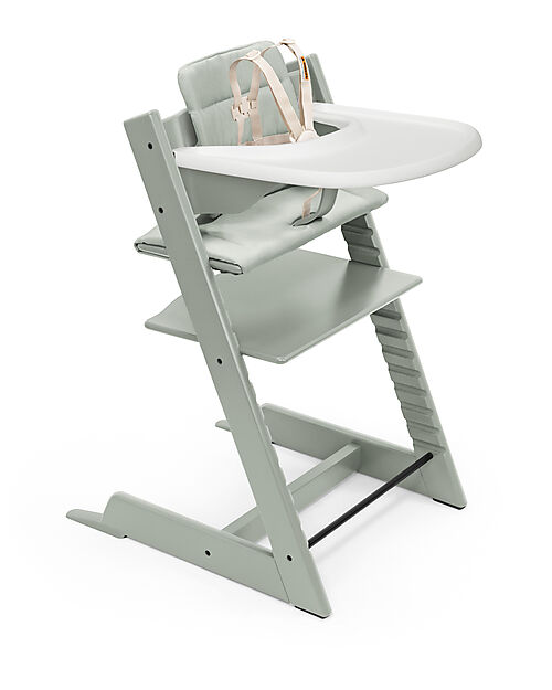 Stokke Cuscino per Sedia Evolutiva Tripp Trapp® - Glacier Green - 100% Materiale Riciclato Accessori per Seggioloni