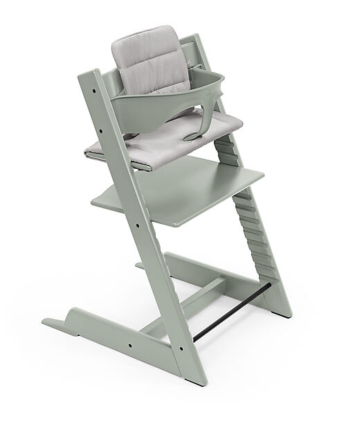 Stokke Cuscino per Sedia Evolutiva Tripp Trapp® - Glacier Green - 100% Materiale Riciclato Accessori per Seggioloni