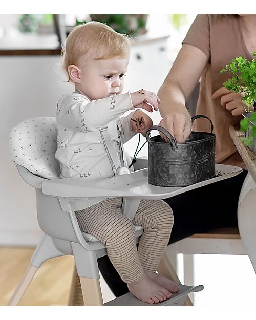 Stokke Cuscino Seggiolone Clikk - Blueberry Boat - Cotone OCS Accessori per Seggioloni