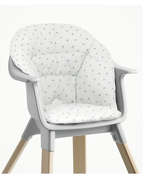Stokke Cuscino Seggiolone Clikk - Blueberry Boat - Cotone OCS Accessori per Seggioloni