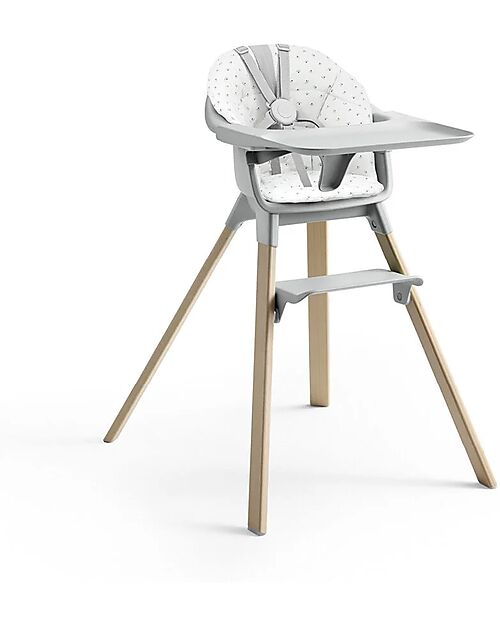 Stokke Cuscino Seggiolone Clikk - Blueberry Boat - Cotone OCS Accessori per Seggioloni