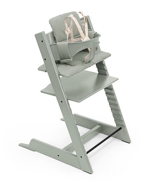 Stokke Cuscino Seggiolone Clikk - Glacier Green - Cotone OCS Accessori per Seggioloni