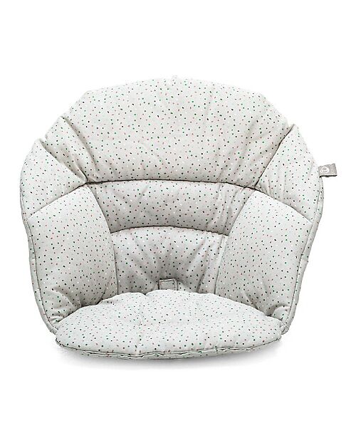 Stokke Cuscino Seggiolone Clikk - Grey Sprinkles - Cotone OCS Accessori per Seggioloni