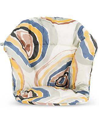 Stokke Cuscino Seggiolone Clikk - Multi Circles - Cotone OCS Accessori per Seggioloni