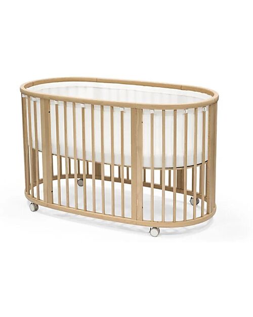 Stokke Fodera per Letto Evolutivo Sleepi V3 - Bianco - Mesh 3D Traspirante Paracolpi