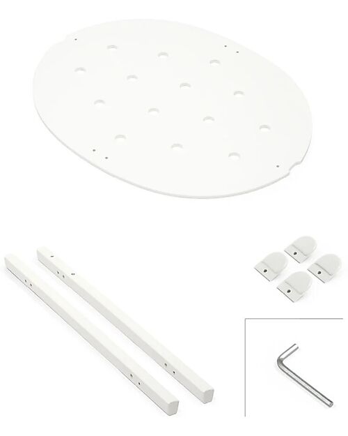 Stokke Kit di Ridimensionamento - per Culla Sleepi V3 - Bianco Letti Trasformabili