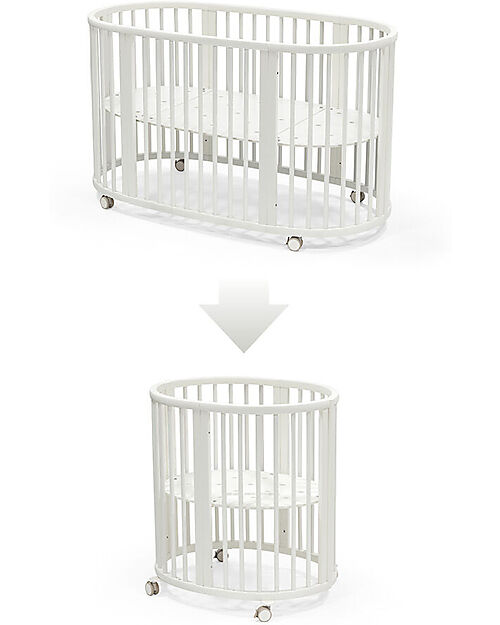 Stokke Kit di Ridimensionamento - per Culla Sleepi V3 - Bianco Letti Trasformabili