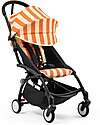 Stokke Kit Estivo Collezione Riviera - Capri - Rivestimento per Passeggino YOYO3 + Parasole e Borsa in Omaggio Passeggini Leggeri