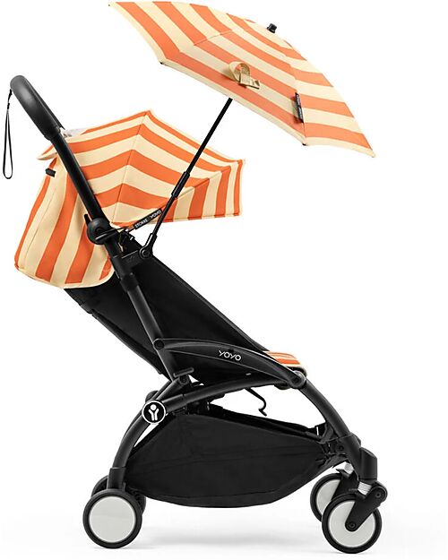 Stokke Kit Estivo Collezione Riviera - Capri - Rivestimento per Passeggino YOYO3 + Parasole e Borsa in Omaggio Passeggini Leggeri