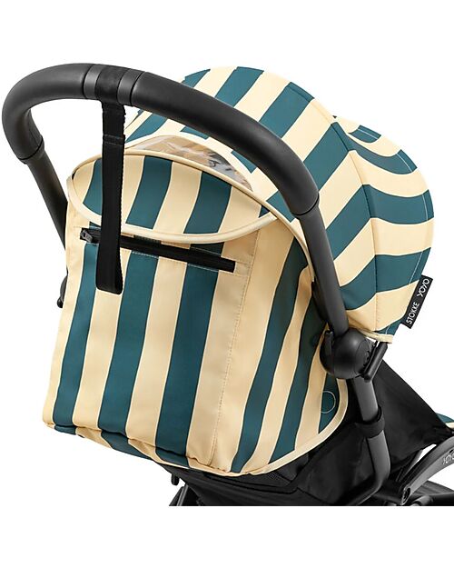 Stokke Kit Estivo Collezione Riviera - Monaco - Rivestimento per Passeggino YOYO3 + Parasole e Borsa in Omaggio Passeggini Leggeri