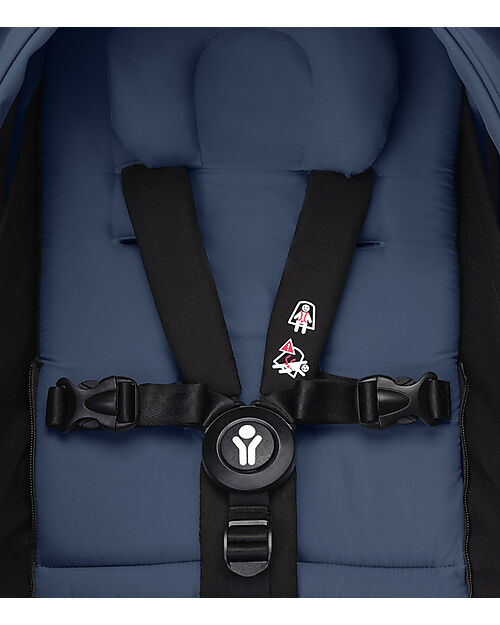 Stokke Kit per Neonati 0+ - Air France Blue - per Passeggino YOYO3 Carrozzine e Navicelle