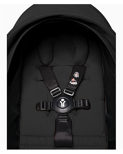 Stokke Kit per Neonati 0+ - Nero - Compatibile con Telaio YOYO3 Passeggini Leggeri