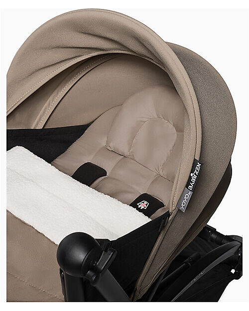 Stokke Kit per Neonati 0+ - Taupe - per Passeggino BABYZEN YOYO 2 Passeggini Leggeri
