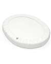 Stokke Lenzuolo con Angoli per Culla Evolutiva Sleepi Mini - Bianco - 100% Cotone Biancheria Culla