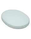 Stokke Lenzuolo con Angoli per Culla Evolutiva Sleepi Mini - Dots Sage - 100% Cotone Biancheria Culla