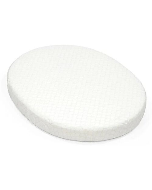 Stokke Lenzuolo con Angoli per Culla Evolutiva Sleepi Mini - Fans Grey - 100% Cotone Biancheria Culla