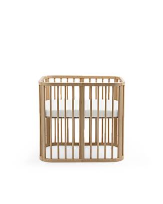 Stokke Lenzuolo con Angoli per Culla Nighti Mini - White - Cotone Biologico (OCS) Lenzuola e Federe