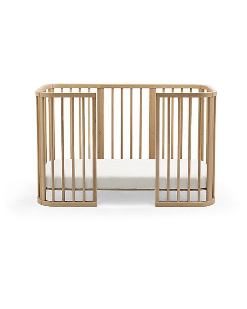 Stokke Lenzuolo con Angoli per Lettino Nighti - White - Cotone Biologico (OCS) Lenzuola e Federe