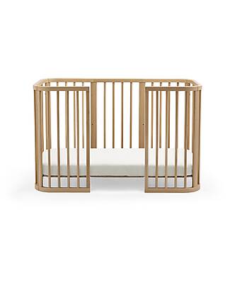 Stokke Lenzuolo con Angoli per Lettino Nighti - White - Cotone Biologico (OCS) Lenzuola e Federe