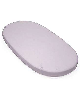 Stokke Lenzuolo con Angoli per Letto Evolutivo Sleepi V3 - Lavanda - 100% Cotone Lenzuola e Federe