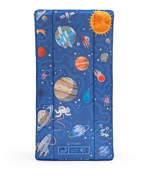 Stokke Lettino da Viaggio Gonfiabile - JetKids Cloud Sleeper - Space Maze Lettini da Viaggio