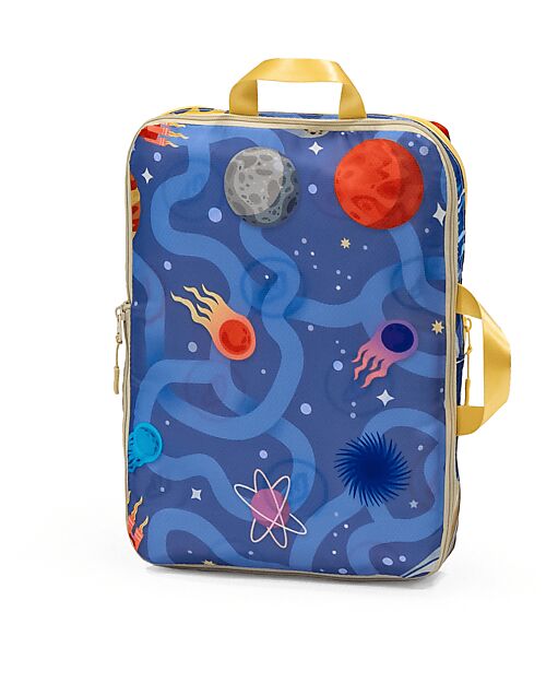 Stokke Lettino da Viaggio Gonfiabile - JetKids Cloud Sleeper - Space Maze Lettini da Viaggio